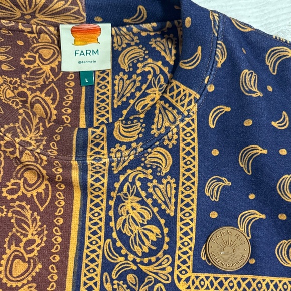 FARM Rio Multicolor Patchwork Sweatshirt - Picture 2 of 3